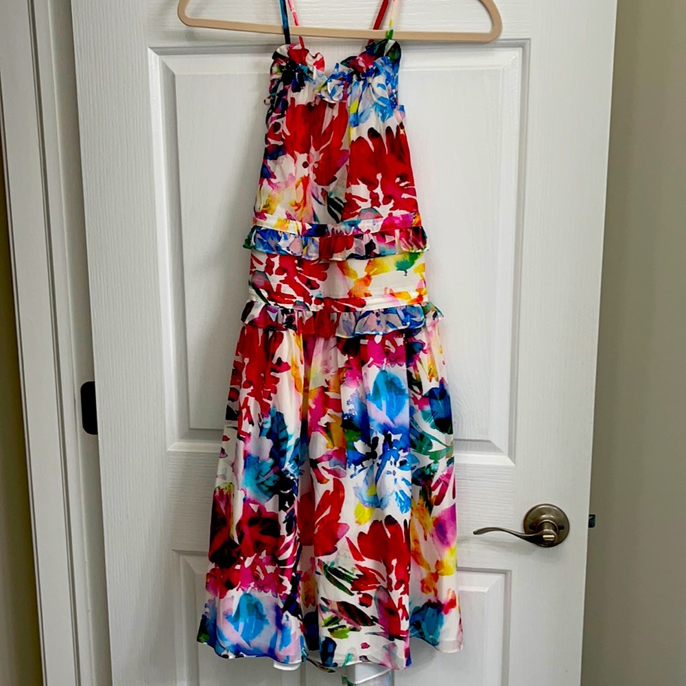 Pretty Chelsea and Walker floral dress